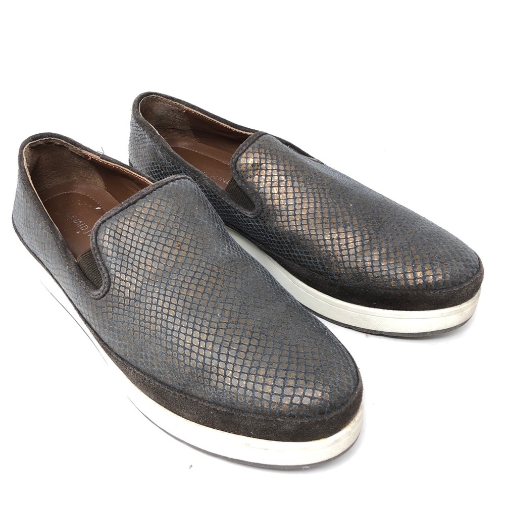 DONALD J PLINER Mickey Mo Bronze Sneakers
